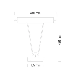 Tecnolumen Art Deco AD 34 Schreibtischleuchte