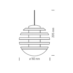 Tecnolumen Bulo LED Pendelleuchte