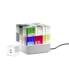 Tecnolumen Cubelight move LED Tischleuchte, mit Funksteuerwürfel