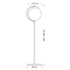 Tecnolumen DSL 23 Bauhaus Stehleuchte