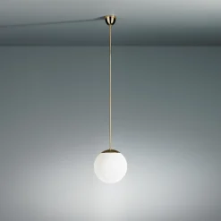 Tecnolumen HL 99 Pendelleuchte mit Opalkugel