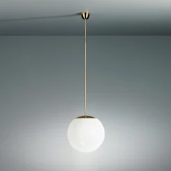 Tecnolumen HL 99 Pendelleuchte mit Opalkugel