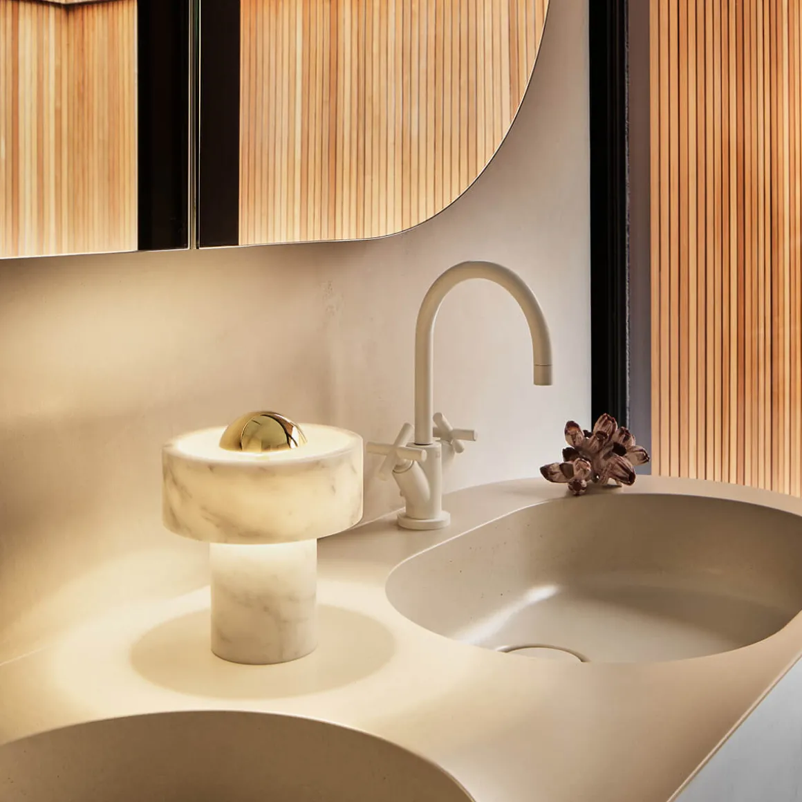 Tom Dixon Stone Portable LED Akkuleuchte