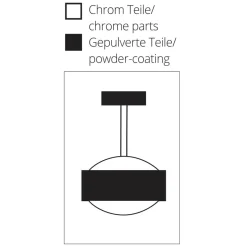 Top Light Puk Maxx Eye Ceiling Deckenleuchte, Gehäuse