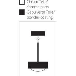 Top Light Puk Maxx Long One Pendelleuchte, Gehäuse