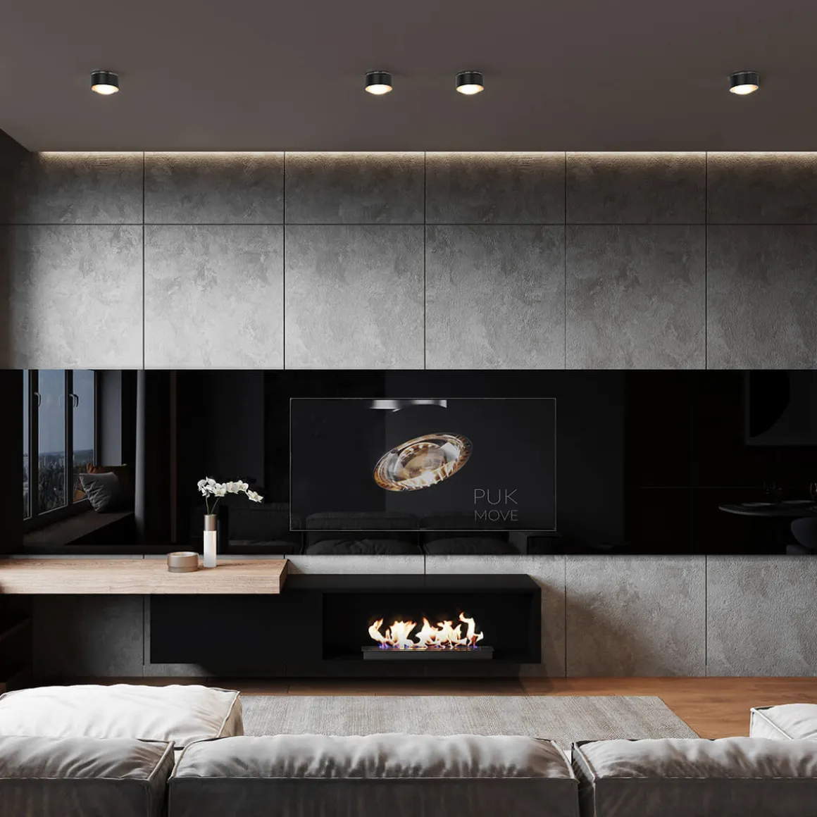 Top Light Puk Maxx One 2 LED Deckenleuchte, Gehäuse