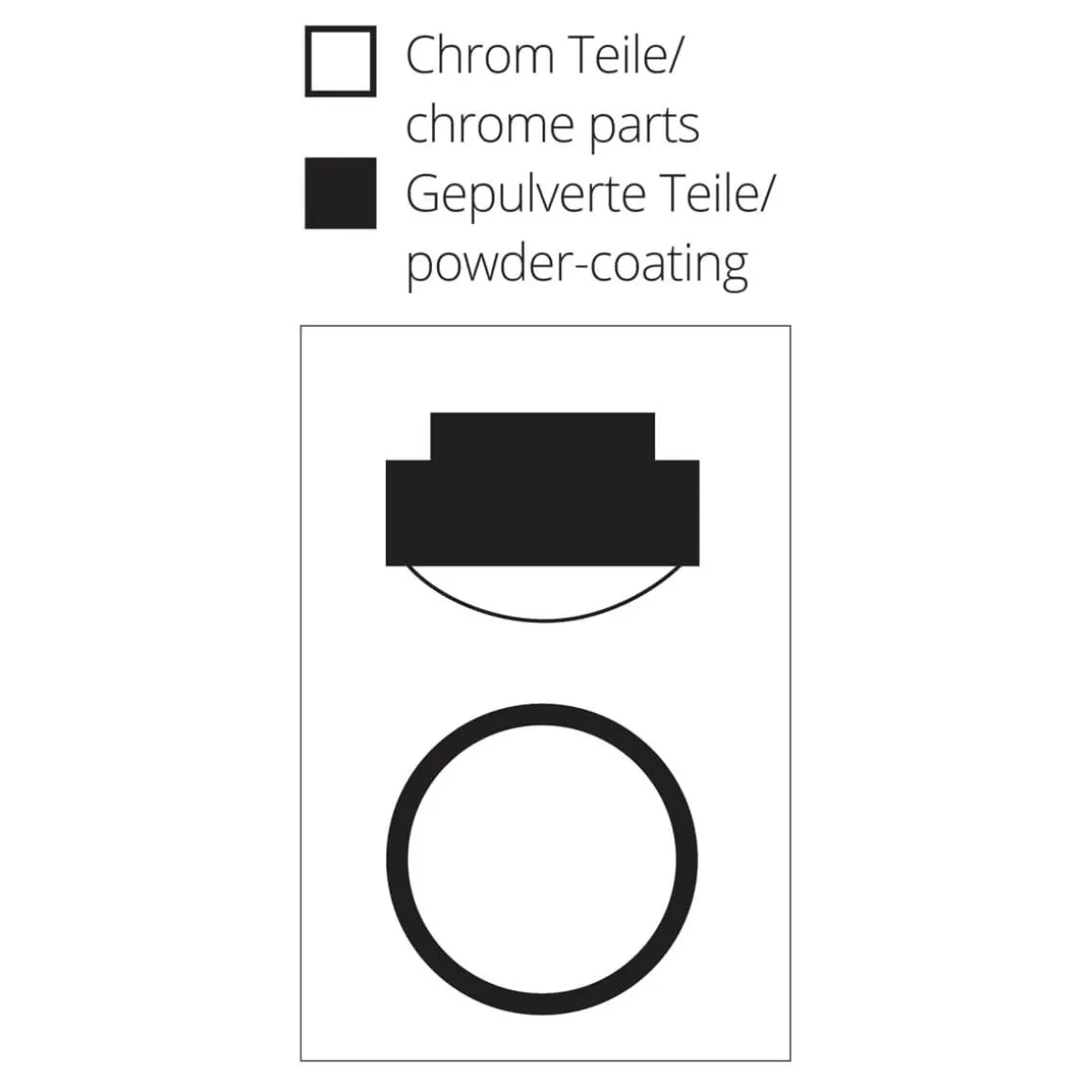 Top Light Puk Maxx Plus Deckenleuchte, Gehäuse