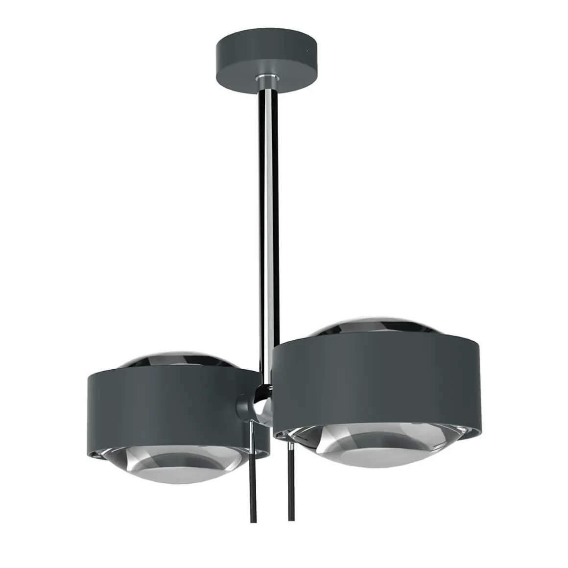 Top Light Puk Maxx Side Twin Ceiling LED Deckenleuchte, 20 cm, Gehäuse
