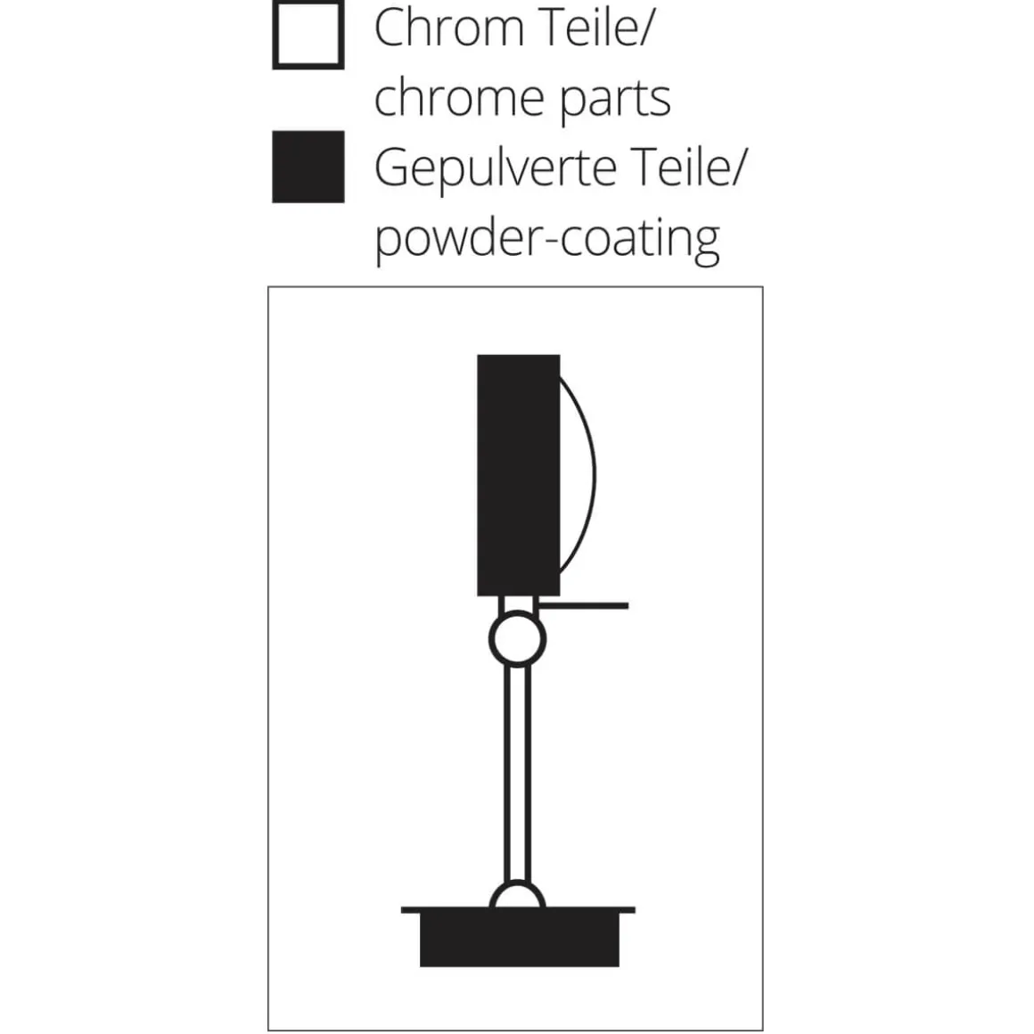 Top Light Puk Mini Hotel Wandleuchte, 20 cm, Gehäuse, Auslaufmodell