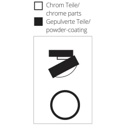 Top Light Puk Mini Move LED Deckenleuchte, Gehäuse