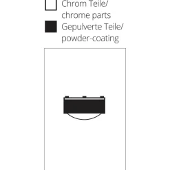 Top Light Puk Mini One 2 LED Deckenleuchte, Gehäuse