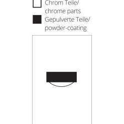 Top Light Puk Mini One Deckenleuchte, Gehäuse