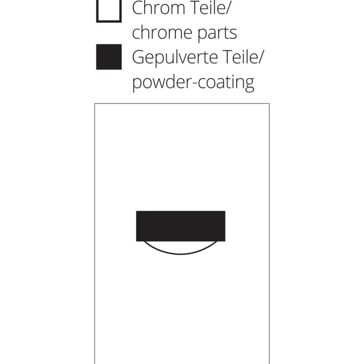 Top Light Puk Mini One LED Deckenleuchte, Gehäuse
