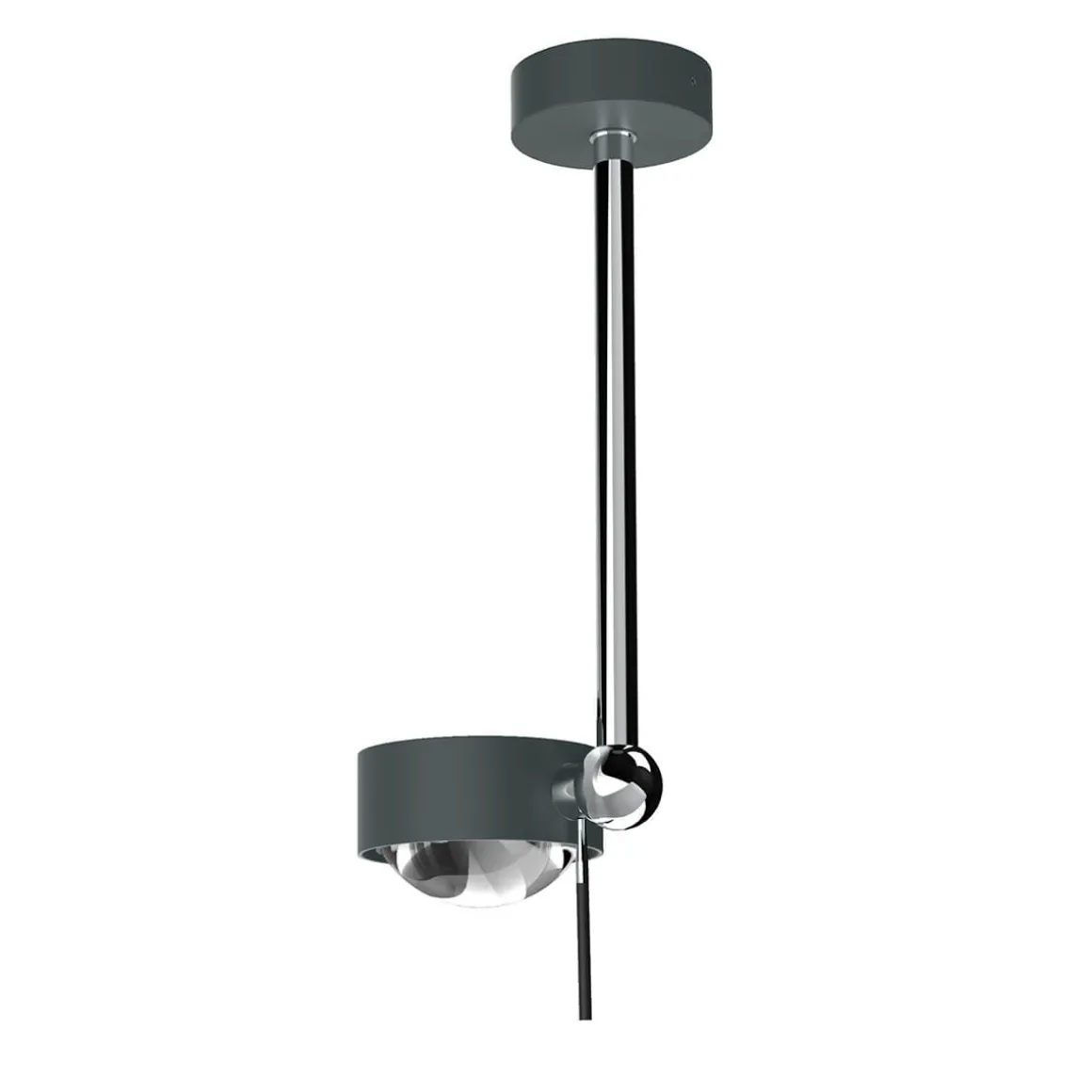 Top Light Puk Mini Side Single Ceiling Deckenleuchte, 20 cm, Gehäuse, Auslaufmodell