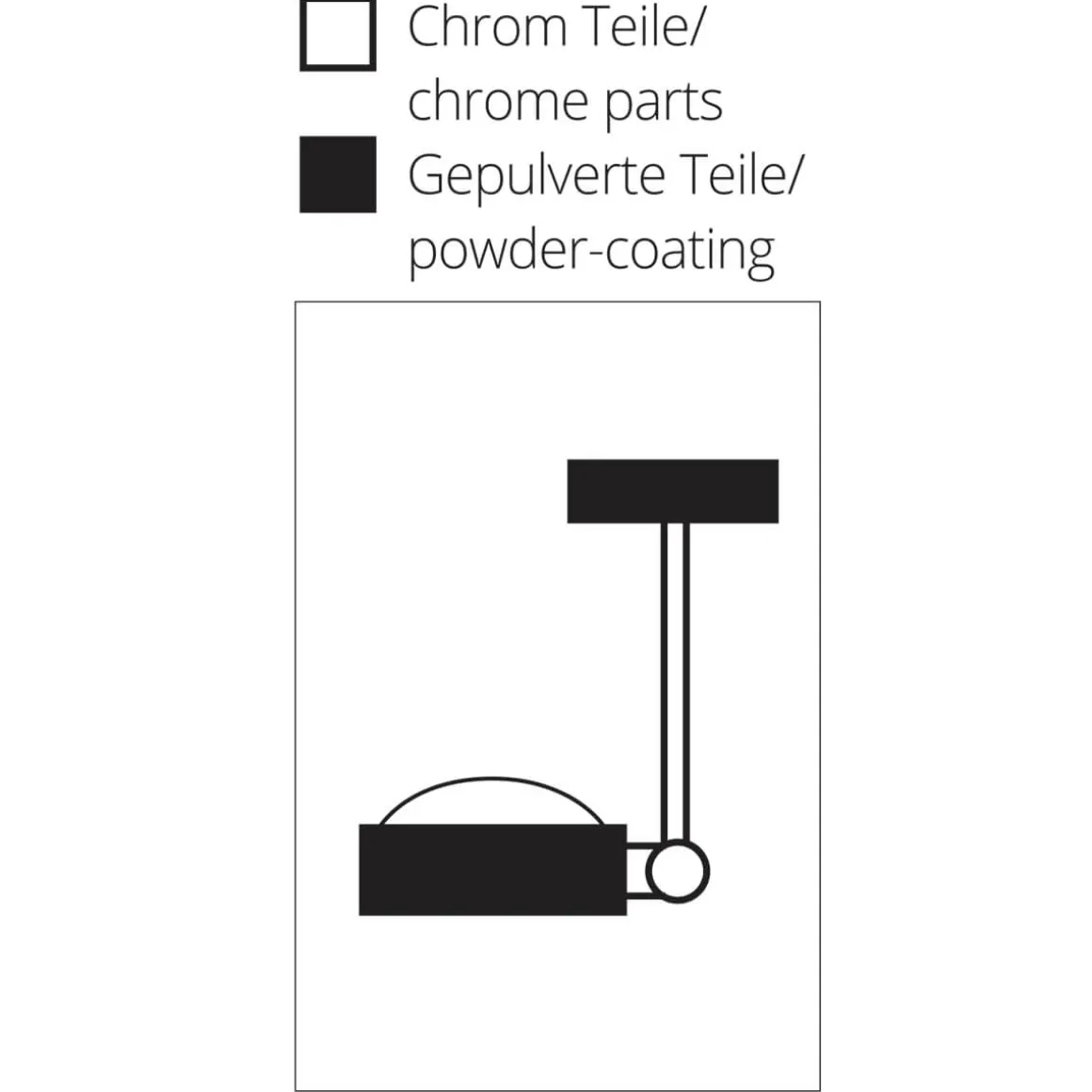 Top Light Puk Mini Side Single Ceiling Deckenleuchte, 20 cm, Gehäuse, Auslaufmodell