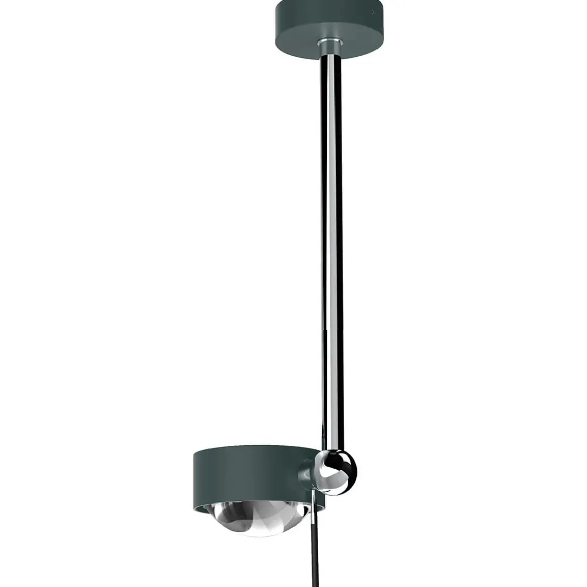 Top Light Puk Mini Side Single Ceiling LED Deckenleuchte, 30 cm, Gehäuse