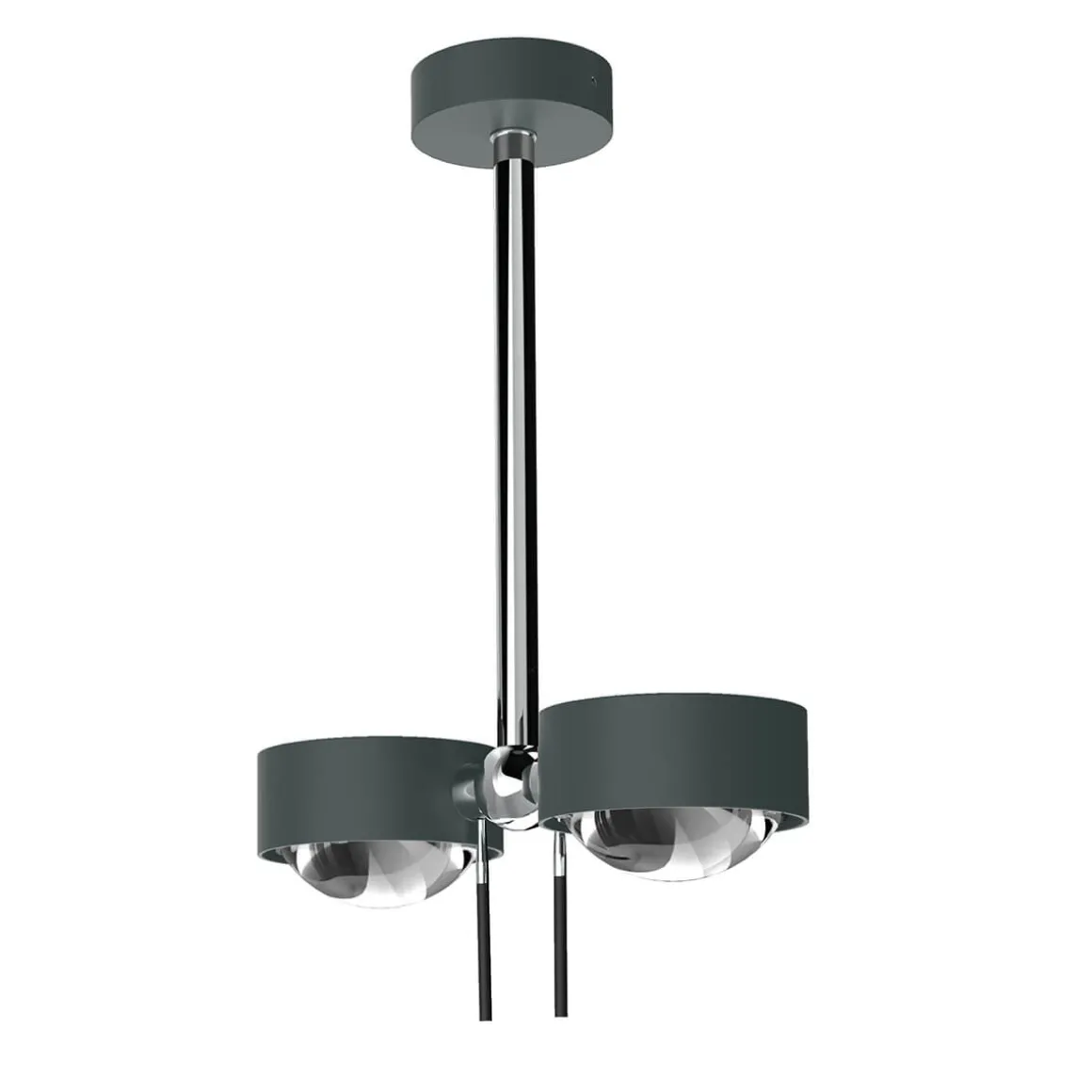 Top Light Puk Mini Side Twin Ceiling Deckenleuchte, 20 cm, Gehäuse