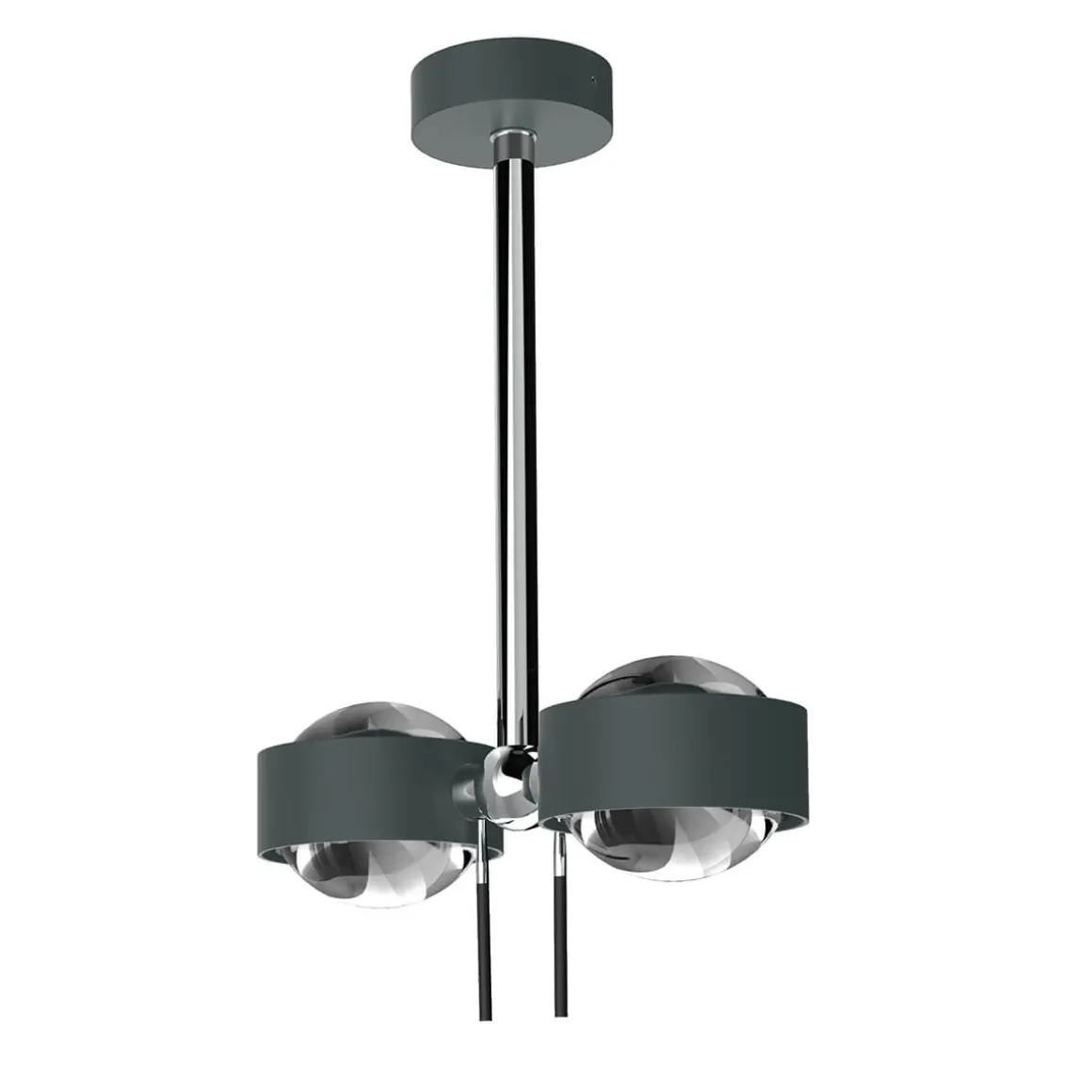Top Light Puk Mini Side Twin Ceiling Deckenleuchte, 20 cm, Gehäuse