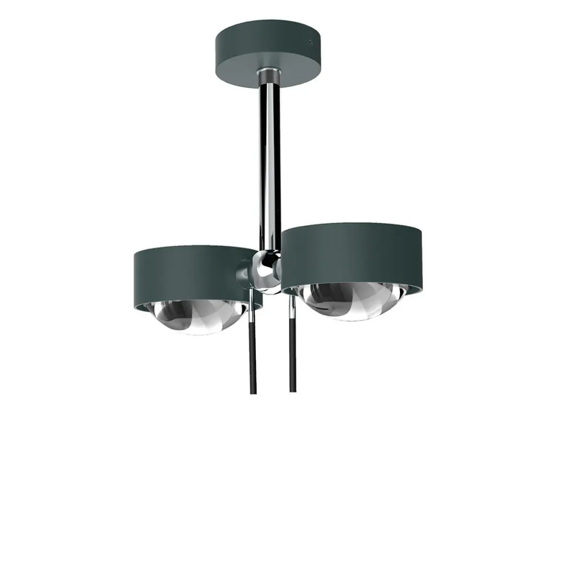 Top Light Puk Mini Side Twin Ceiling Deckenleuchte, 10 cm, Gehäuse