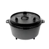 Valhal Outdoor Dutch Oven / Feuertopf 8L mit Füßen
