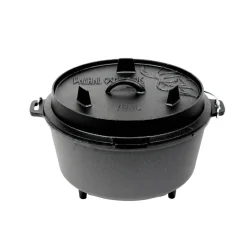 Valhal Outdoor Dutch Oven / Feuertopf 8L mit Füßen