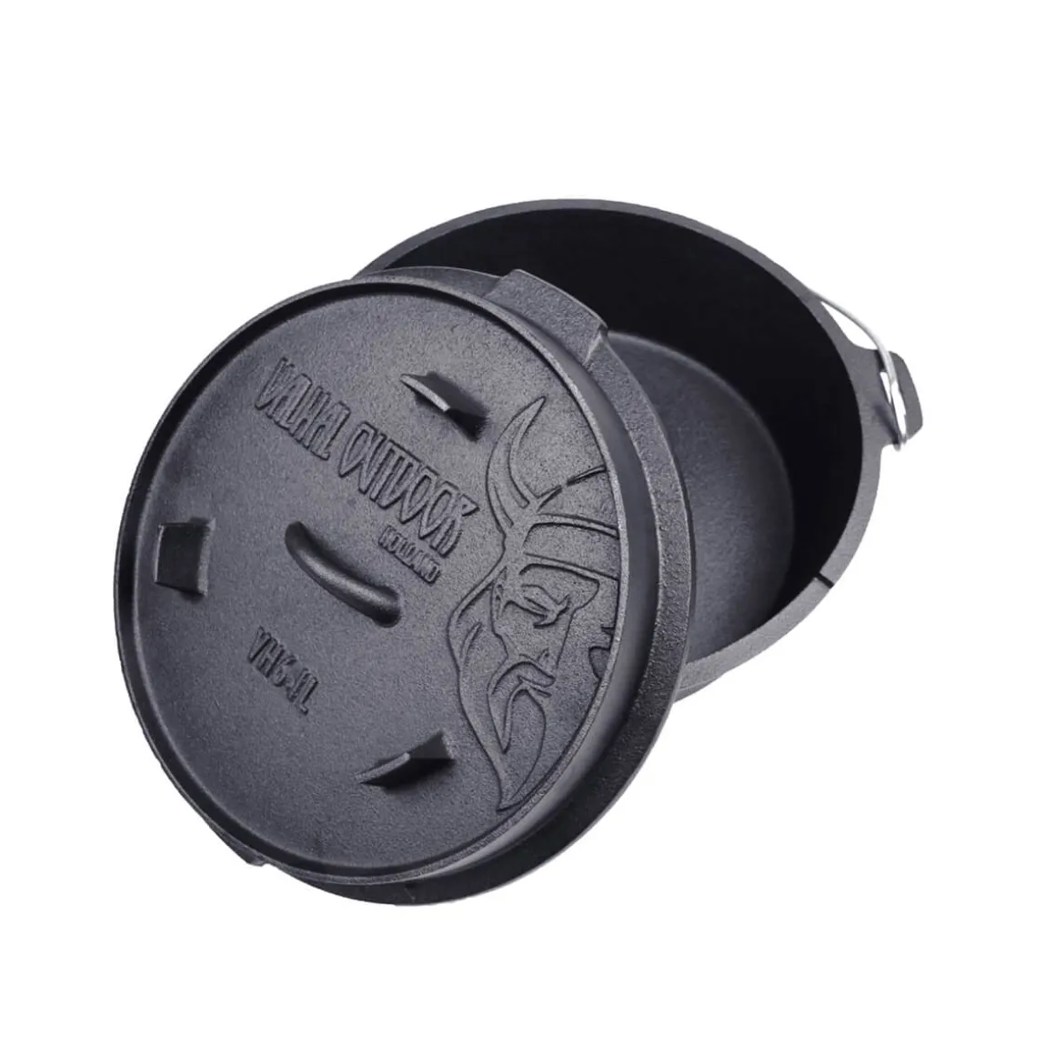 Valhal Outdoor Dutch Oven / Feuertopf 6,1L+2L