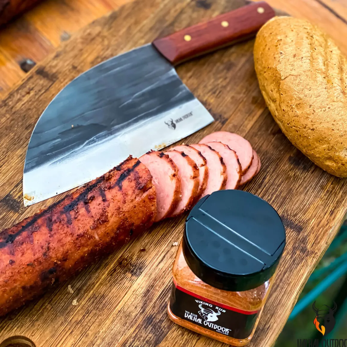 Valhal Outdoor Hackmesser mit großer Klinge