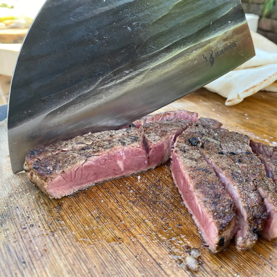 Valhal Outdoor Hackmesser mit großer Klinge