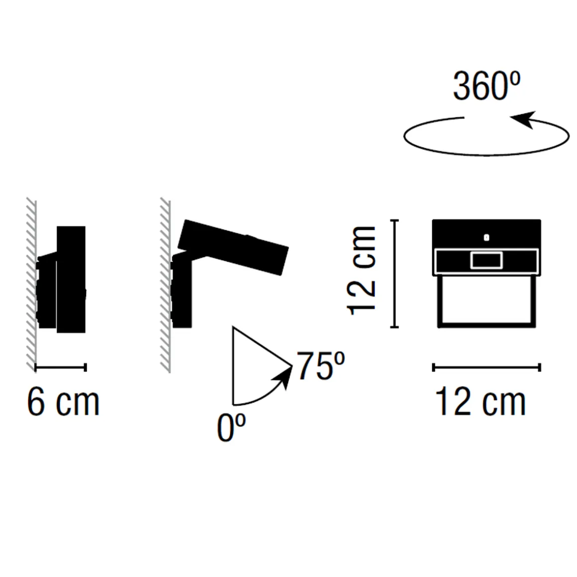Vibia Alpha 7940 Wandleuchte