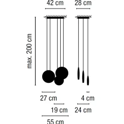 Vibia Cosmos 2510 Pendelleuchte