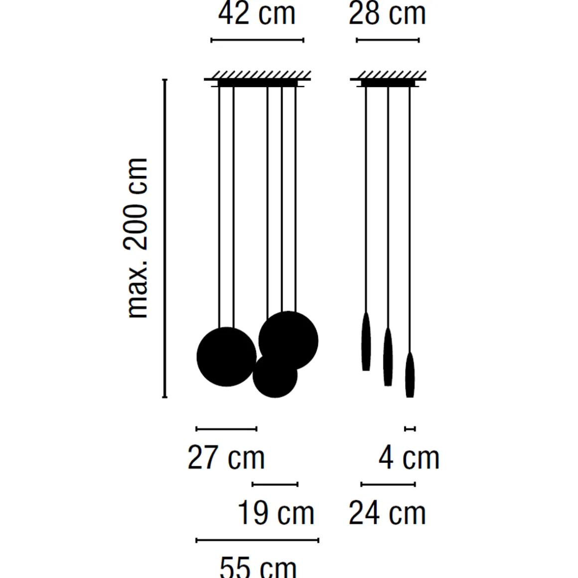 Vibia Cosmos 2510 Pendelleuchte