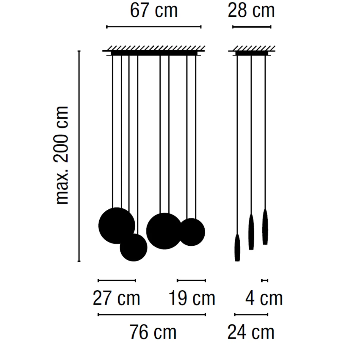 Vibia Cosmos 2515 Pendelleuchte