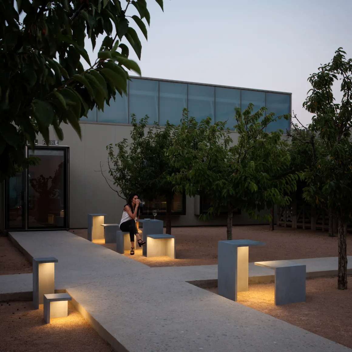 Vibia Empty 4130/4136 LED Außenleuchte