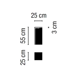 Vibia Empty 4130/4136 LED Außenleuchte