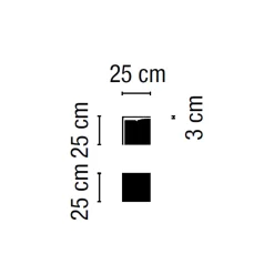 Vibia Empty 4125/4135 LED Außenleuchte