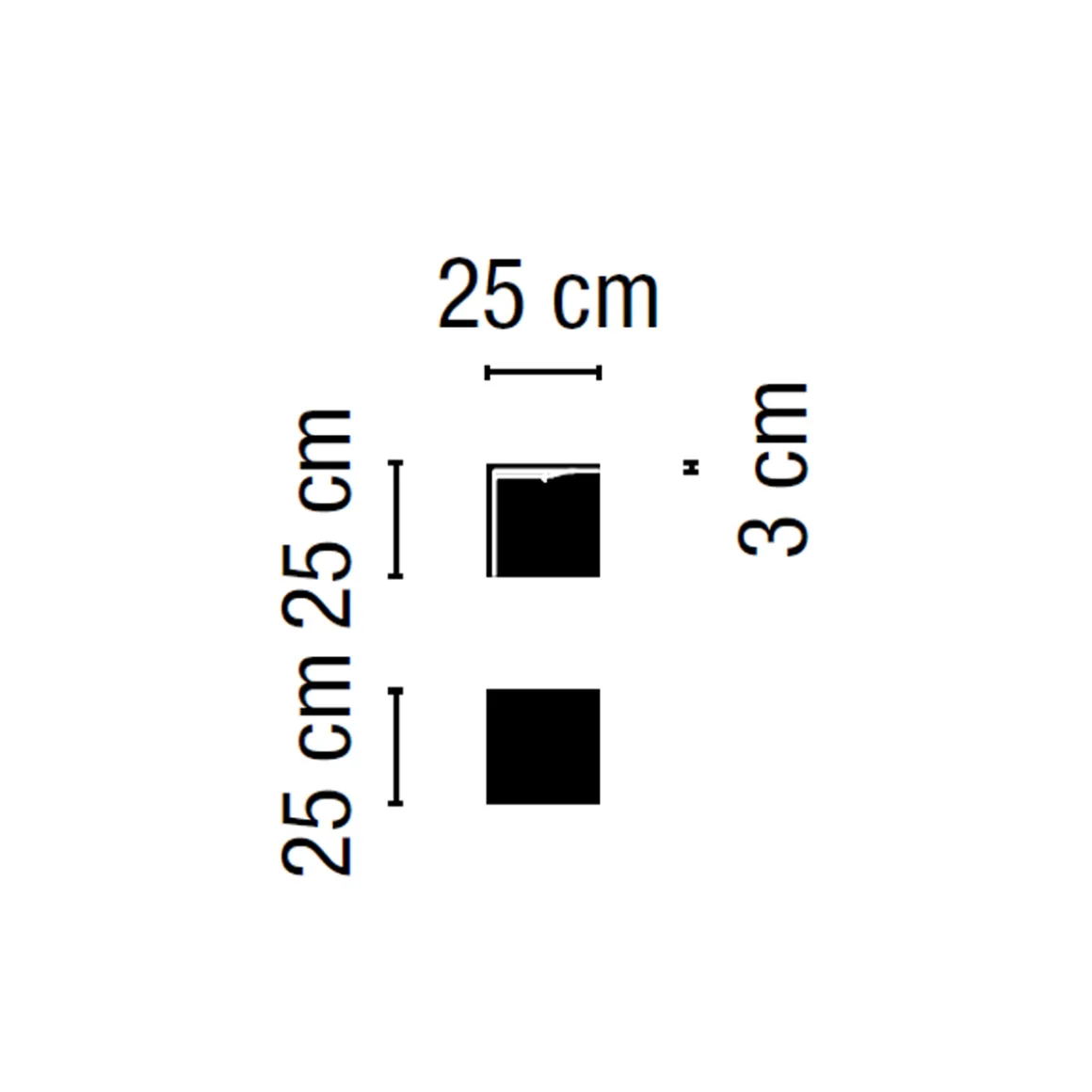 Vibia Empty 4125/4135 LED Außenleuchte