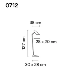Vibia I.Cono 0712 Stehleuchte