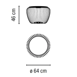 Vibia Meridiano 4710 LED Bodenleuchte