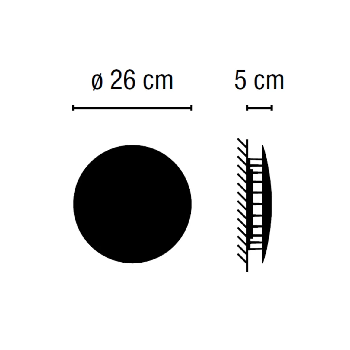 Vibia Meridiano LED Wandleuchte