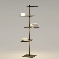 Vibia Suite 6006 Stehleuchte, mit Glasdiffusor