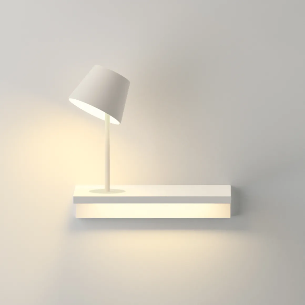 Vibia Suite 6045 Wandleuchte, mit Leselicht