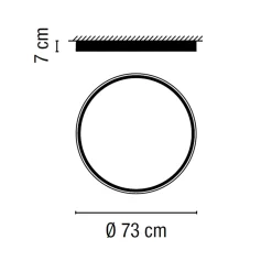 Vibia Up 4442 Deckenleuchte