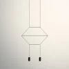 Vibia Wireflow LED Pendelleuchte, linear