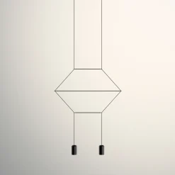 Vibia Wireflow LED Pendelleuchte, linear