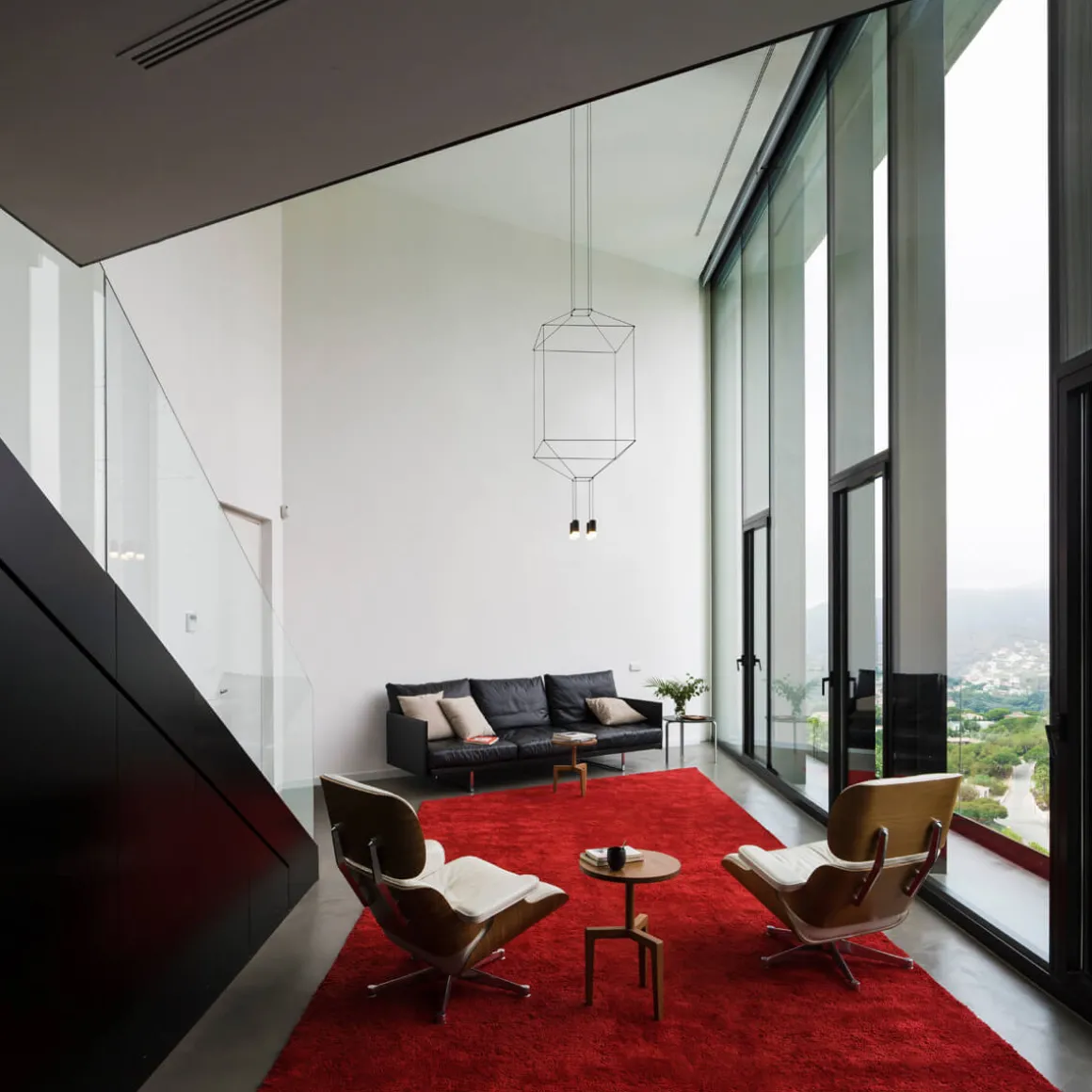 Vibia Wireflow LED Pendelleuchte, 4-flg.