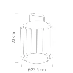 Villeroy & Boch Bangkok LED Akkuleuchte