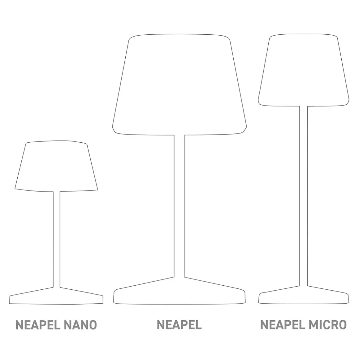 Villeroy & Boch Neapel Micro RC LED Akkuleuchte