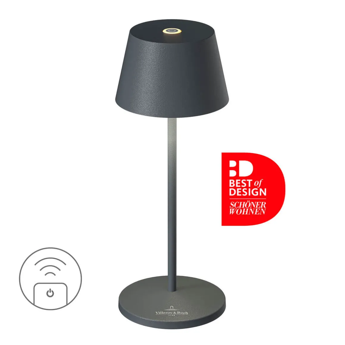 Villeroy & Boch Seoul Micro RC LED Akkuleuchte