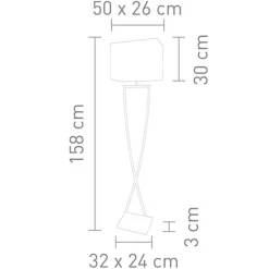 Villeroy & Boch Toulouse Stehleuchte
