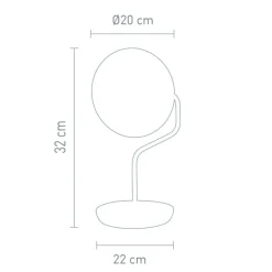 Villeroy & Boch Versailles LED Akkuleuchte & Kosmetikspiegel